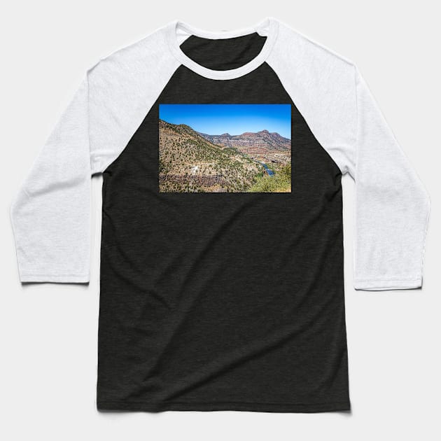 Salt River Canyon Wilderness Baseball T-Shirt by Gestalt Imagery